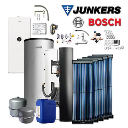 Junkers Bosch WMA27 mit Gaskessel GC5300i WMA 24/100S, BBS400, 5xVK120, Schacht in stock