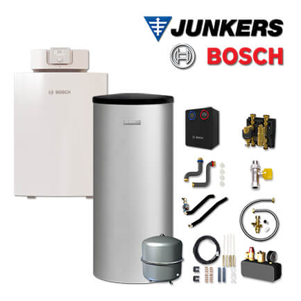 Junkers Bosch GC7F24 mit Gaskessel GC7000F 22, W 160-5 P1 A, HSM25/6 MM100 in stock