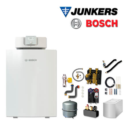 Junkers Bosch GC7F31 mit GC7000F 30 Gaskessel, WST 200-2 HRC, HS25/6 in stock