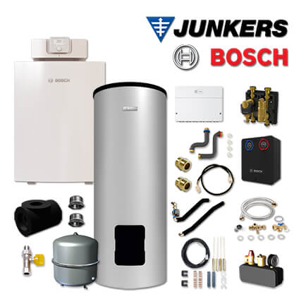 Junkers Bosch Gaskessel GC7000F 30, GCH718 mit MH200, WH 290 LP, HSM25/6 MM100 in stock