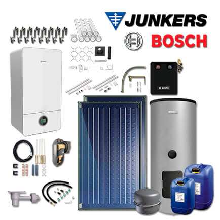Junkers Bosch GC-Sys720, GC7000iW 14-1, 2xFKC-2S, WS290-5, Abgas Schacht, L/LL in stock