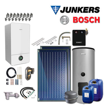Junkers Bosch Gas-Brennwerttherme GC7000iW 14-1, GC-Sys738, 2xFKC, WS290-5, L/LL in stock