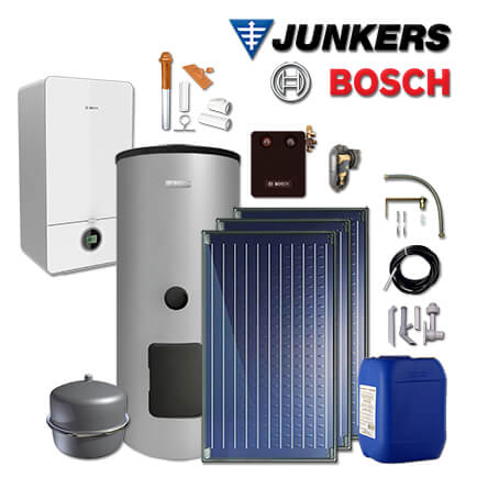 Junkers Bosch GC-Sys736, GC7000iW 24, 3xFKC-2S, WS400-5, Abgas Dach rot in stock