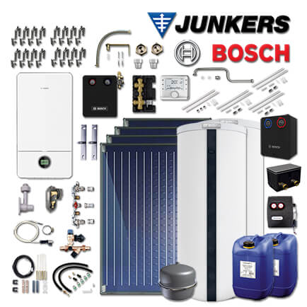 Junkers Bosch Gas-Brennwerttherme GC7000iW 24, GC-Sys748, 4xFKC, CS750C in stock