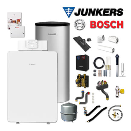 Junkers Bosch Gaskessel GC8000iF-15, GCFS8103, W200-5, HSM25/6, Abgas Dach schw in stock