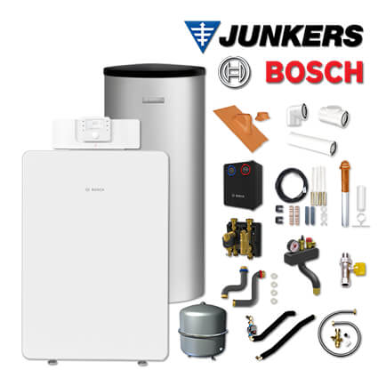 Junkers Bosch Gaskessel GC8000iF-15, GCFS8109, W200-5, HS25/6, Abgas Dach rot in stock