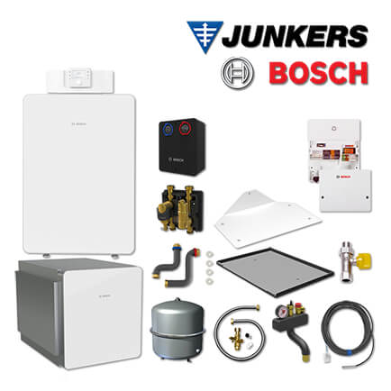 Junkers Bosch Gaskessel GC8000iF-15, GCFS832 mit WH160-3P, HSM25/6 in stock