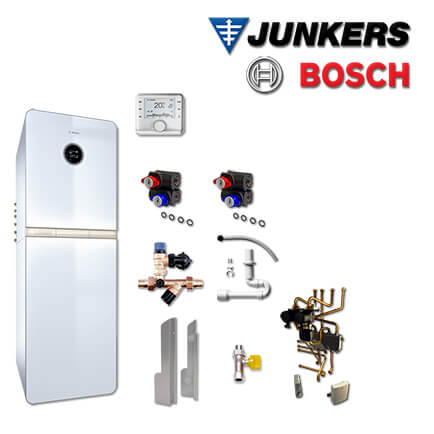 Junkers Bosch GCWM12 mit GC9000iWM 30/150 S Gas-Brennwerttherme, CW 400, 2 HK in stock