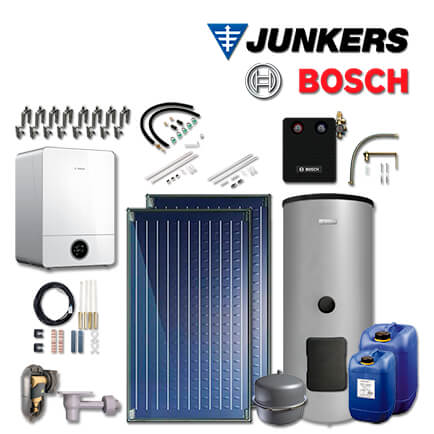 Junkers Bosch Gas-Brennwerttherme GC9001iW 20 E, GC-Sys938 mit 2xFKC-2S, WS290-5 in stock