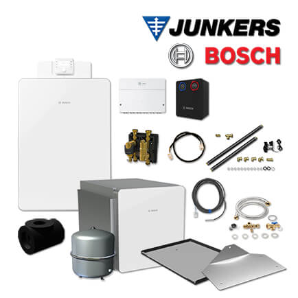 Junkers Bosch Öl-Brennwertkessel OC8000iF 25, OCH808 mit WH160-3, MH200, HSM25/6 in stock