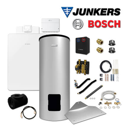 Junkers Bosch Öl-Brennwertkessel OC8000iF 25, OCH812 mit WH 290, MH200, HSM25/6 in stock