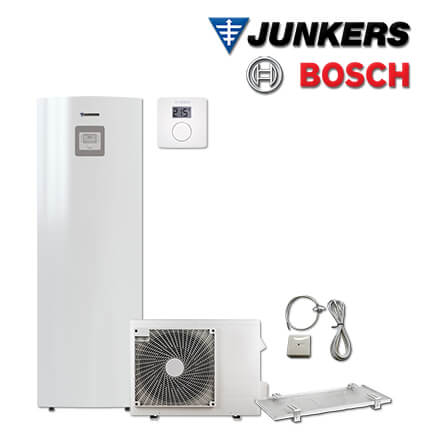 Junkers Bosch SAS36 mit Split Luft/Wasser-Wärmepumpe SAS 6-2 ASM, CR10H in stock