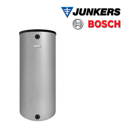 120 Liter Junkers Bosch Pufferspeicher Stora BH 120-5 1 A, silber in stock