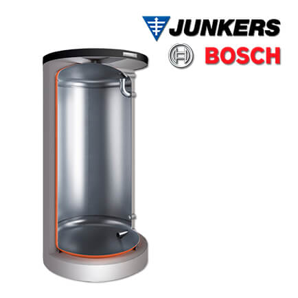 750 Liter Junkers Bosch Pufferspeicher Stora BH 750-6 PN6 1 B, silber in stock
