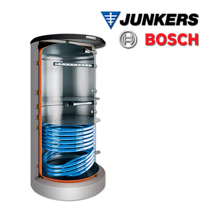 1000 Liter Junkers Bosch Pufferspeicher Stora BHS 1000-6 ERZ 1 B, silber in stock