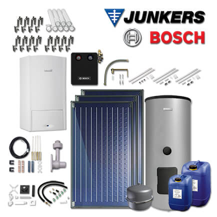 Junkers Bosch ZSB-Sys542 mit ZSB 24-5 C, 3xFKC-2S, WS400-5, Abgas Schacht in stock