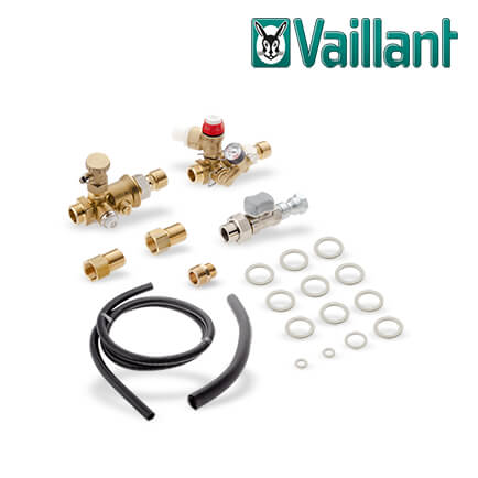 Vaillant Anschluss-Set Gas-Kompaktgeräte an bauseitige Verrohrung in stock