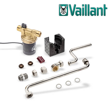 Vaillant Zirkulationspumpenset 120-200 l Unterputz in stock
