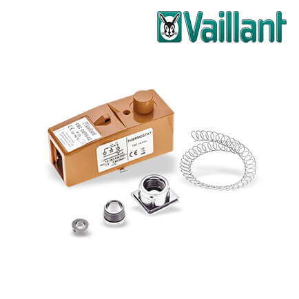 Vaillant VRC 9642 Anlegethermostat mit Umschaltkontakt und Spannbandbefestigung in stock