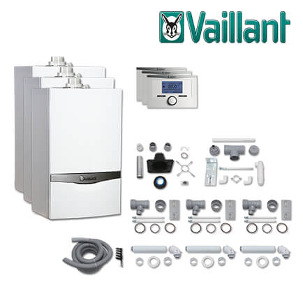 Vaillant Paket 1.605/4 3x ecoTEC plus VCW 206/5-5, calorMATIC VRT 350, L/LL in stock