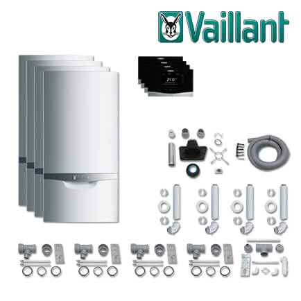 Vaillant Paket 1.630, 4x ecoTEC plus VCW 206/5-5, sensoHOME VRT 380, L/LL in stock