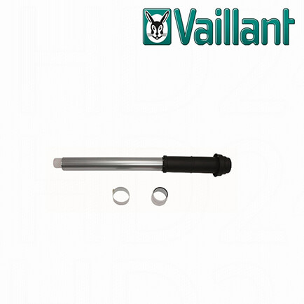 Vaillant Senkrechte Dachdurchführung schwarz Ø 80/125 PP in stock