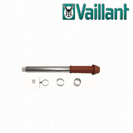 Vaillant Senkrechte Dachdurchführung rot Ø 80/125 PP in stock