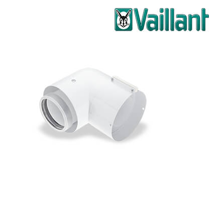 Vaillant Bogen 87° konzentrisch Ø 80/125 PP in stock