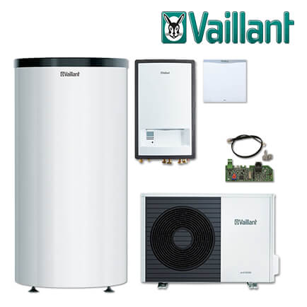 Vaillant Paket 4.063 aroTHERM Split VWL 105/5 AS mit uniSTOR VPS R 200 in stock