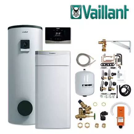 Vaillant Paket 4.401 flexoTHERM exclusive VWF 57/4, VIH RW 300/3 MR, VRC 720 in stock