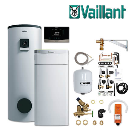 Vaillant Paket 4.403 flexoTHERM exclusive VWF 117/4, VIH RW 300/3 MR, VRC 720 in stock