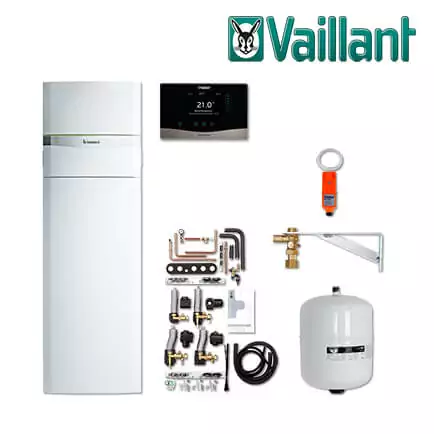 Vaillant Paket 4.408 flexoCOMPACT exclusive VWF 118/4 mit sensoCOMFORT in stock