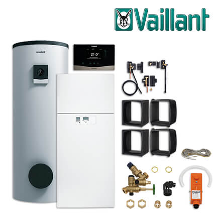 Vaillant Paket 4.912 versoTHERM plus VWL 57/5, VIH RW 300/3 BR, VRC 720 in stock