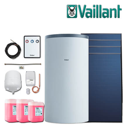 Vaillant Solaranlage 9.453/3, 10,04m² VFK 155/2 V, auroSTOR VPS RS 800 B in stock