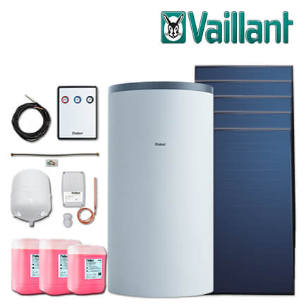 Vaillant Solaranlage 9.454/3, 12,55m² VFK 155/2 V, auroSTOR VPS RS 800 B in stock