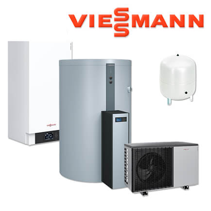 Viessmann Vitocal 200-A Wärmepumpe, 7,5 kW, Z015532, 600 L Vitocell 120-E, SVW in stock