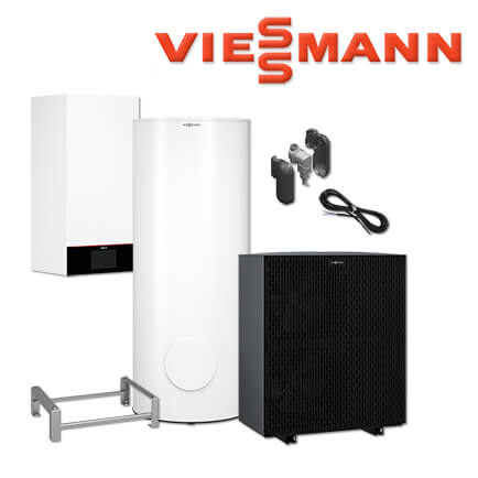 Viessmann Vitocal 250-A Wärmepumpe, Z025103, 300 L Vitocell 100-W, CVAB in stock