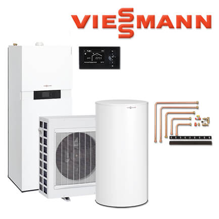 Viessmann Vitocaldens 222-F, 10,9 kW, Z022295, 100-W SVWA, Aufputz l/r, weiß in stock