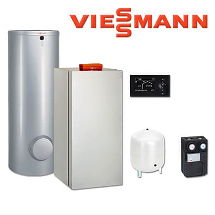 Viessmann Vitocrossal 300 Gaskessel 26 kW, CU3A272, 160 L Vitocell 100-V, CVAA in stock