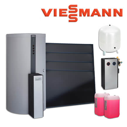 10,04m² Viessmann Solaranlage SK05841, Vitosol 200-FM, SH2F, 750 L 160-E SESB in stock