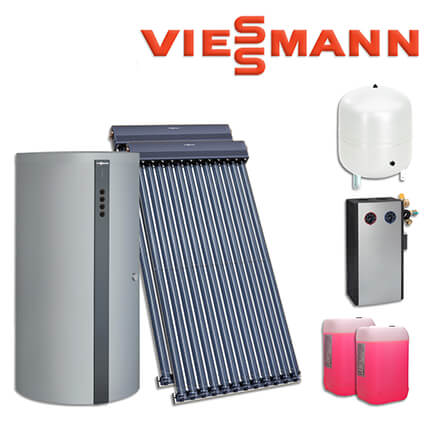 9,24m² Viessmann Solaranlage SK06762, Vitosol 300-TM, SP3C, 750 L 360-M SVSB in stock