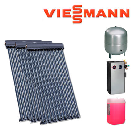 13,86m² Viessmann Solaranlage SK07312, Vitosol 300-TM, SP3C in stock
