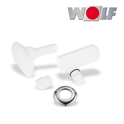 Wolf Ablauftrichter R1 mit Siphon und Rosette in stock