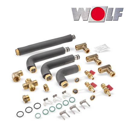 Wolf Anschluss-Set CEW-2-200 für Zentrale in stock