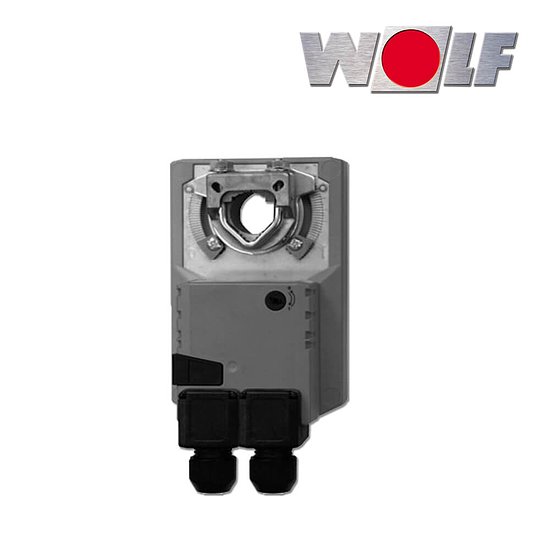 Wolf Stellmotor 230V / 50Hz Stufenlos für Mischluftklappe in stock