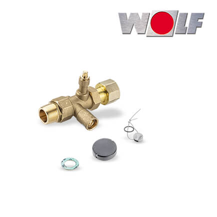 Wolf Kappenventil, 3/4" für Ausdehnungsgefäße bis 50 Ltr. in stock