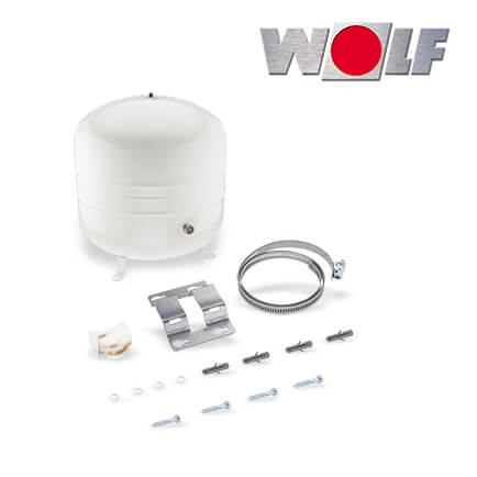 Wolf 25 Ltr. Ausdehnungsgefäß für Heizungsanlagen in stock