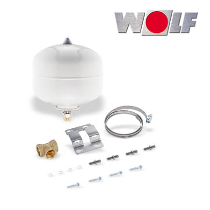 Wolf Ausdehnungsgefäß für Brauchwasser, Inhalt 12 Ltr. in stock