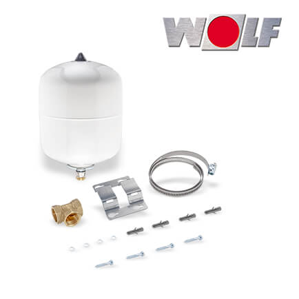 Wolf Ausdehnungsgefäß für Brauchwasser, Inhalt 18 Ltr. in stock