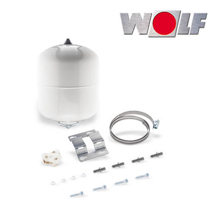 Wolf Ausdehnungsgefäß Sole/Solar, 18 Liter in stock